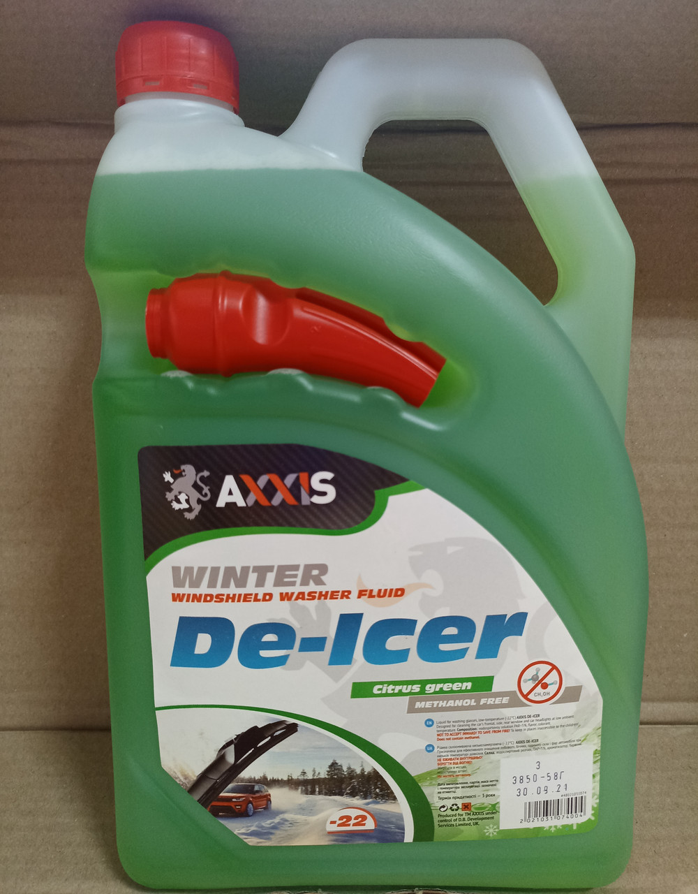 Омивач скла зимовий -20, Баблгам 4л. (STANDARD), фото 1