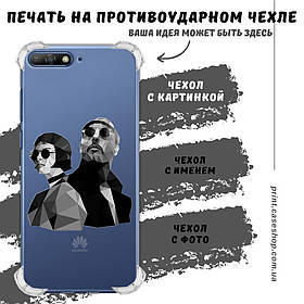 Друк на протиударному чохлі для Huawei Y6 2018