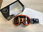 Гірськолижна маска Dragon Alliance DX Grey Orange лінза Amber S1, фото 3