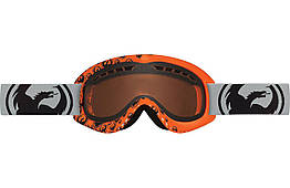 Гірськолижна маска Dragon Alliance DX Grey Orange лінза Amber S1