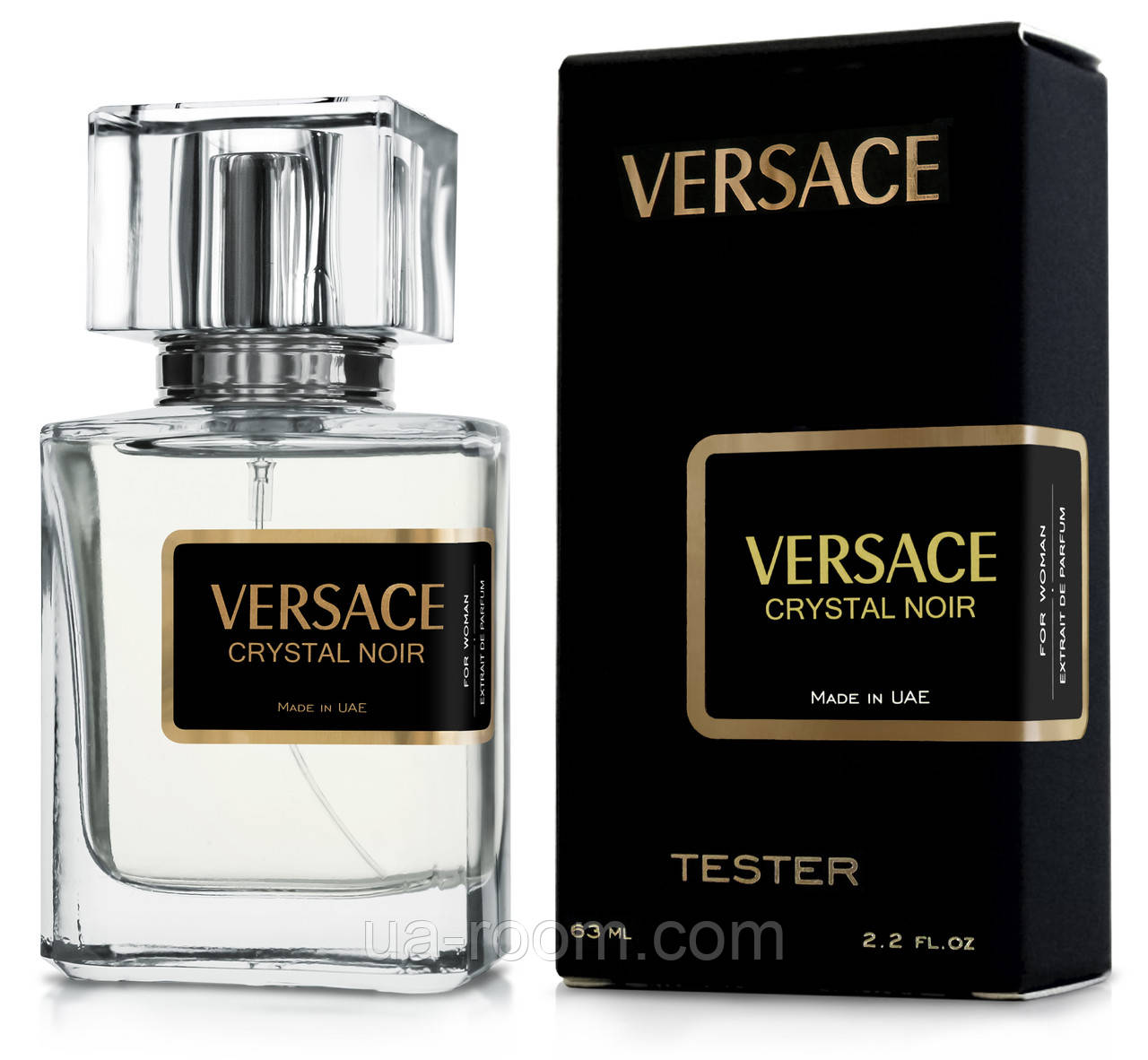 Тестер жіночий Versace Crystal Noir, 63 мл