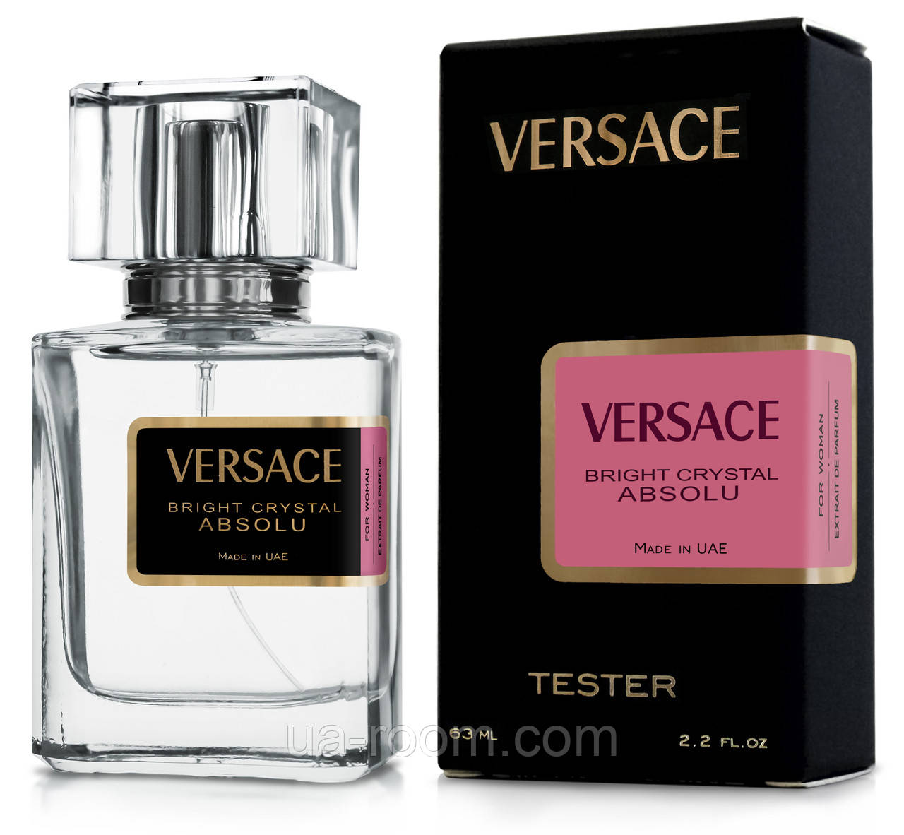 Тестер жіночий Versace Bright Crystal Absolu, 63 мл