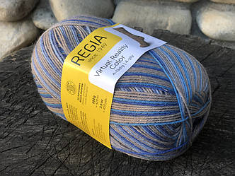 Носкова пряжа REGIA серія Virtual Reality Color