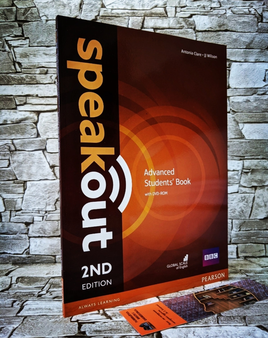 Книга "Speak Out 2nd Advanced student's Book" +DVD Pearson Англійська для дорослих