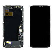 Дисплей APPLE iPhone 12/12 PRO (IPS) (IN CELL) (ZY) (HD+) з чорним тачскріном
