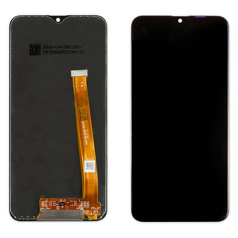 Дисплей SAMSUNG A202 Galaxy A20E (2019) з чорним тачскріном, фото 1
