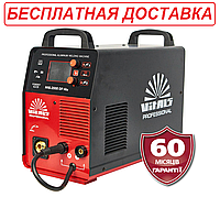 Сварочный полуавтомат TIG + MIG-MAG Synergy+ММА 200 А Латвия Vitals Professional MIG 2000 DP Alu для алюминия