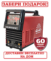 Аргонодуговая сварка TIG + ММА AC/DC 200 А, Латвия Vitals Professional AC/DC-2000 TIG Alu Puls для алюминия