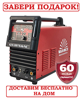 Аргонодугове зварювання ТIG + ММА AC/DC 200 А, Латвія Vitals Professional AC/DC-2000 TIG Alu Puls для алюмінія