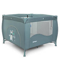 Манеж дитячий для ігор El Camino ARENA Jade Green Len ME 1030 вхід на змійці бірюзовий