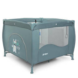 Манеж дитячий для ігор El Camino ARENA Jade Green Len ME 1030 вхід на змійці бірюзовий