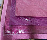Фоаміран глітерний фіолетовий 50 * 50 см аркуш, фото 3