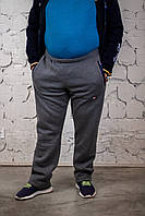 Чоловічі темно-сірі спортивні штани на манжетах на флісі IFC Туреччина батал великий розмір, фото 1