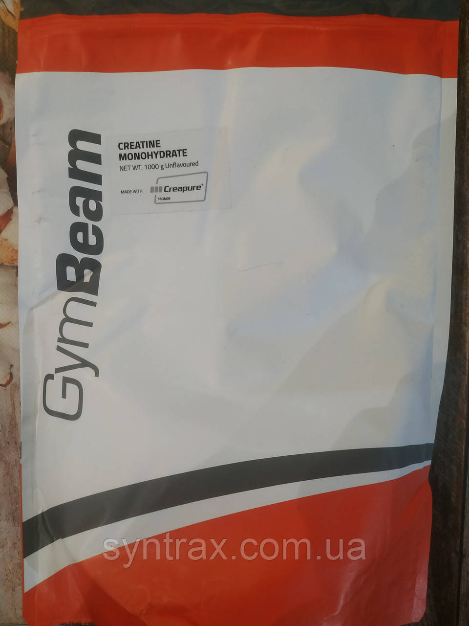 GymBeam Creatine Monohydrate Creapure 1kg мікронізований креатин-кріапюр моногідрат Німеччина