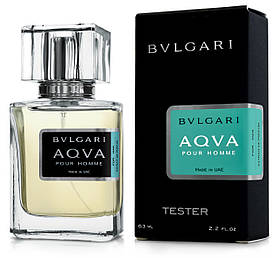 Тестер чоловічий Bvlgari Aqua Pour Homme, 63 мл.