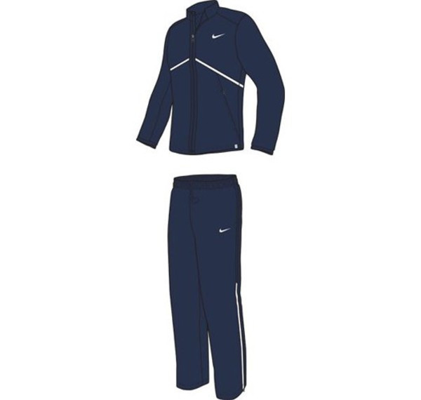 Костюм тенісний nike n.e.t. woven warm obsidian/white