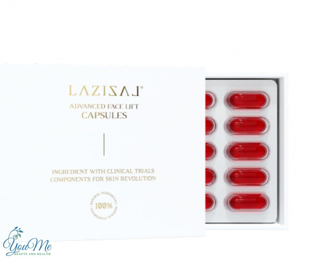 Капсули краси та молодості для зрілої шкіри LAZIZAL® Advanced Face Lift Capsules