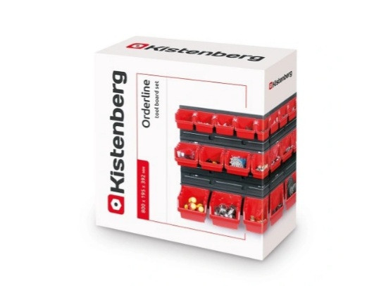 Панель з контейнерами Prosperplast. Панель KOR 1 78*39 см, 28 контейнерів, фото 1