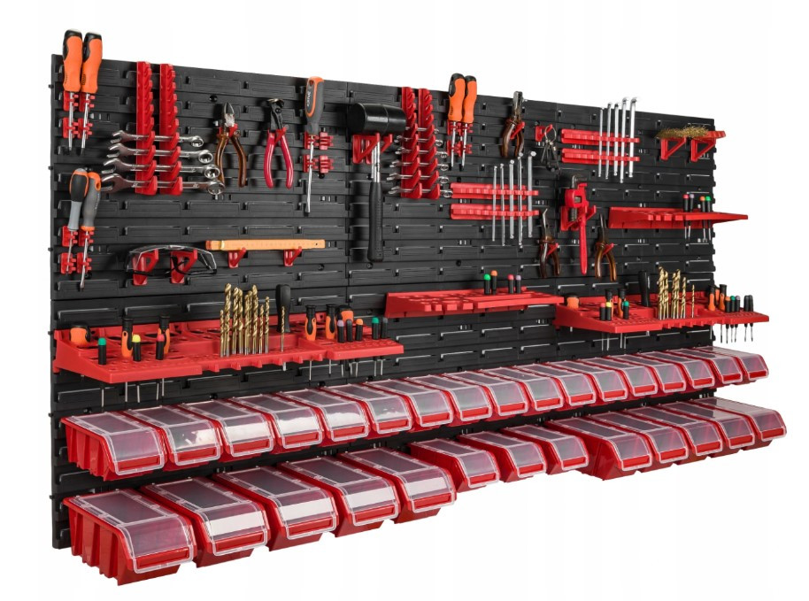 Панель для інструментів 174*78 см + 30 контейнерів Kistenberg, фото 1