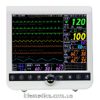 Монитор пациента VP-1200+2 канали температури, 2 канали інвазивного тиску) +принтер +капнограф,