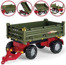 Причіп 2x осьовий Multi Trailer Rolly Toys 125005, фото 2