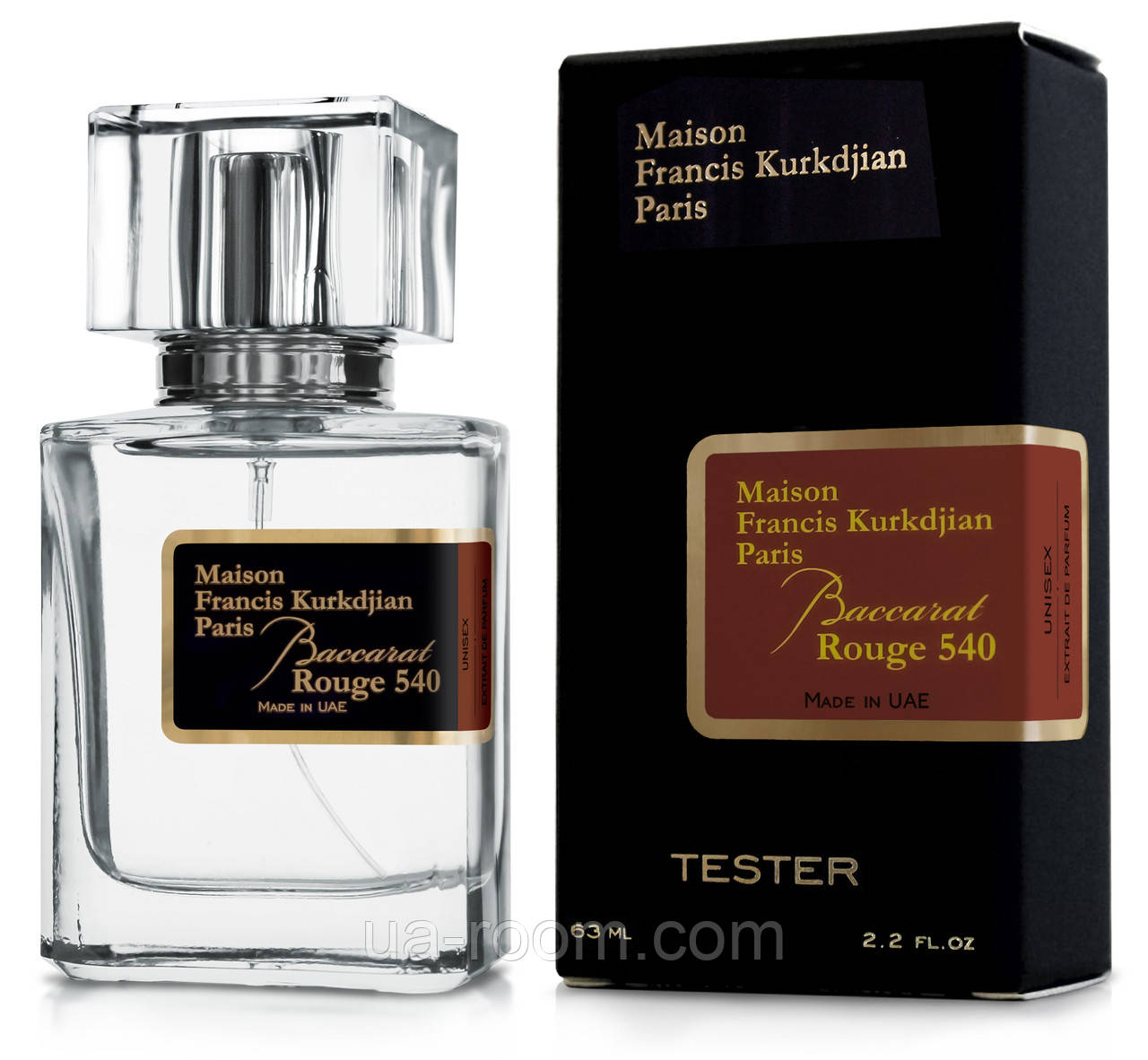 Тестер унісекс MAISON FRANCIS KURKDJIAN Baccarat Rouge 540, 63 мл