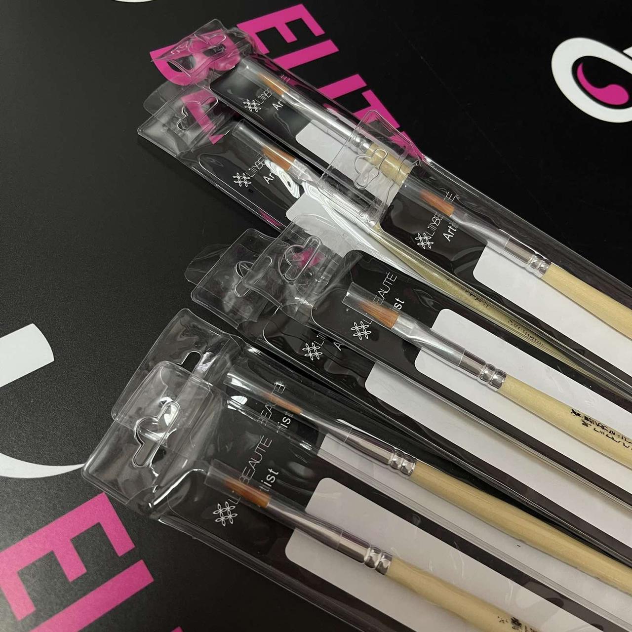 Професійний пензлик для манікюру (омбре) Lilly Beaute