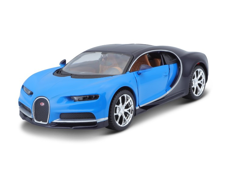 Автомодель 1:24 Bugatti Chiron синій металік Maisto (31514 met. blue)