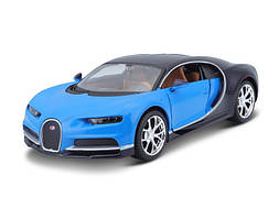 Автомодель 1:24 Bugatti Chiron синій металік Maisto (31514 met. blue)