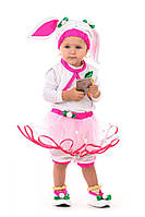 Детский карнавальный костюм "Зайка" заяц кроха девочка