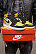 Підліткові кросівки Air Jordan 1 Retro High OG Black White, фото 3