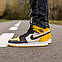 Підліткові кросівки Air Jordan 1 Retro High OG Black White, фото 5