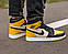 Підліткові кросівки Air Jordan 1 Retro High OG Black White, фото 6