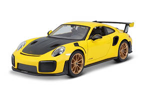 Автомодель Maisto Porsche 911 GT2 RS 1:24 жовтий (31523 yellow)