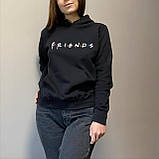 Жіноче худі. Тепла толстовка з капюшоном. Friends. Друзі, фото 2