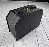 Чоловіча подарункова валізка для набирання подарунків, скринька без наповнення, фото 9