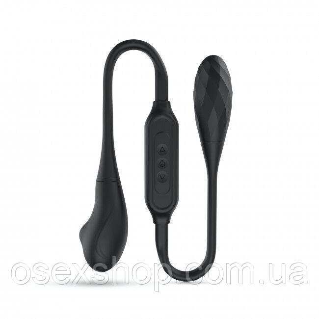 Вібратор на гнучкому зчепленні зі стимуляцією пальчиком Dorcel DUAL EXPLORER, фото 1