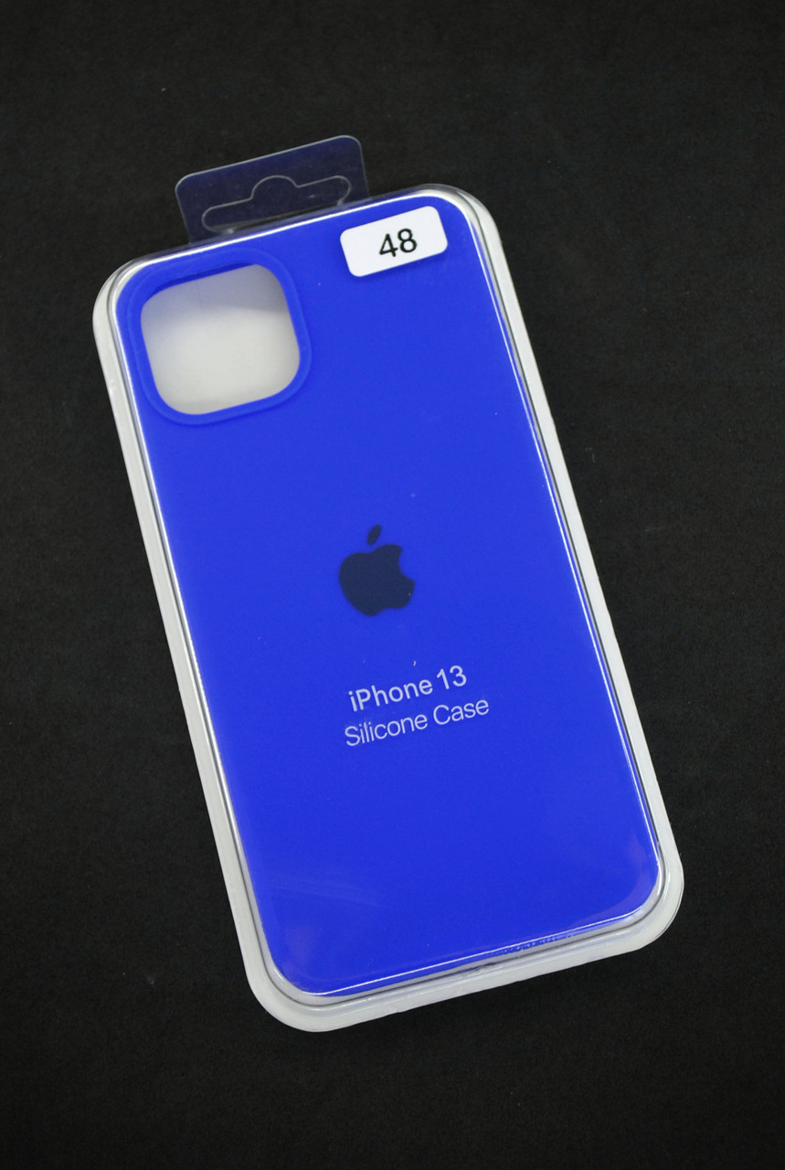 Чохол для телефону iPhone 13 Silicone Case original FULL №48 indigo (4you)