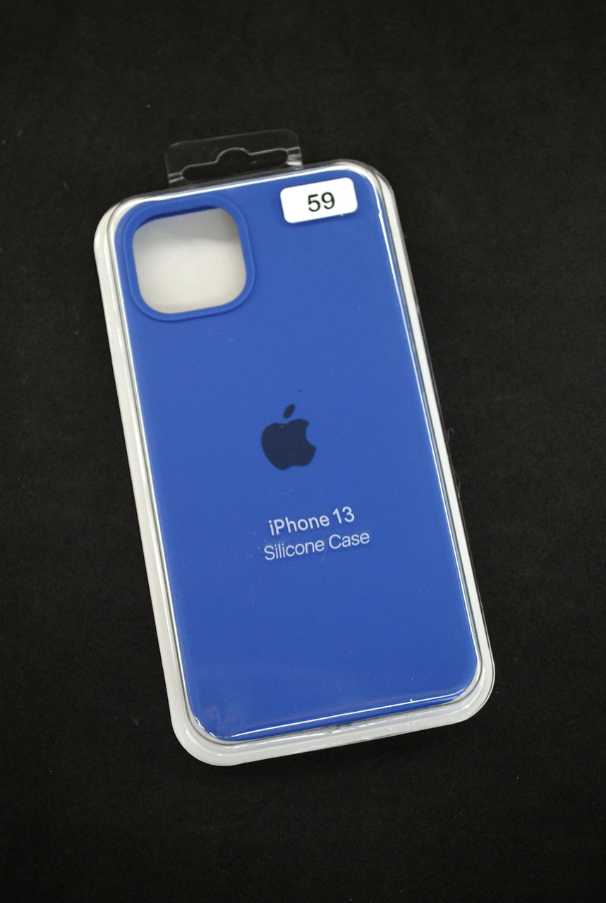Чохол для телефону iPhone 13 Silicone Case original FULL №59 denim (4you)