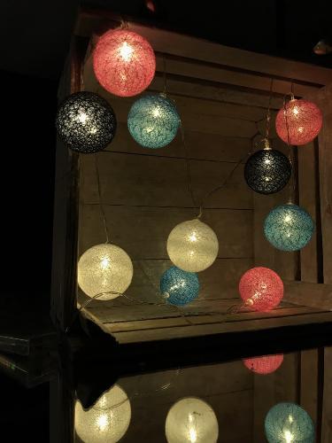 Тайські кульки Cotton Balls 10 кульок 2.5 м