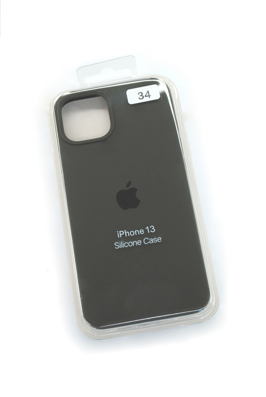 Чохол для телефону iPhone 13 Silicone Case original FULL №34 pebble (4you)
