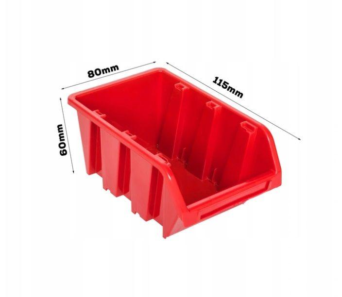 Контейнери 115*80*60 мм червоний, фото 1