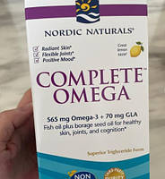 Омега 3 6 9 Nordic Naturals Complete Omega 120 гел капс лимон