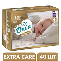Підгузники Dada Extra Care 3 Midi (4-9 кг), 40 шт