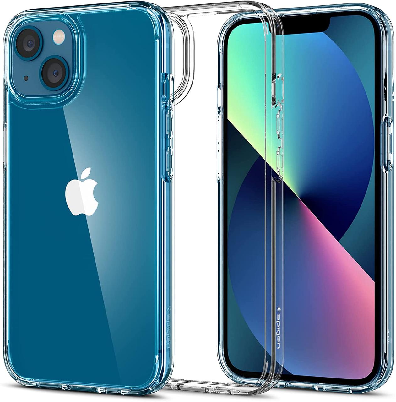 Чохол Spigen для iPhone 13 / iPhone 14 — Ultra Hybrid, Crystal Cleare (ACS03522)