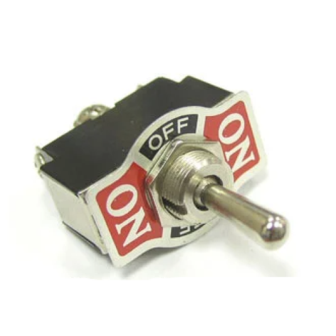 Тумблер KN3(B)-123A (ON)-OFF-(ON) TCOM, 3pin, 10A, 250VAC, фото 1