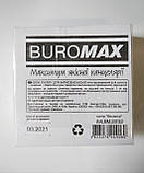 Блок паперу для нотаток Buromax 80х80х30мм, колір мікс | блок паперу проклеєний |, фото 3