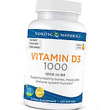 Nordic Naturals Vitamin D3 1000 IU 120 soft gels orange, фото 4