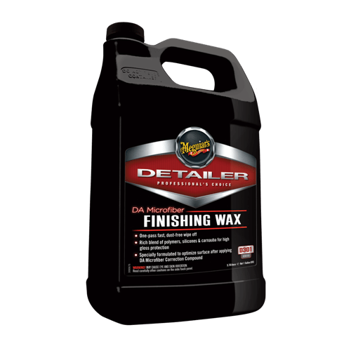 Фінішний віск Meguiar's D30101 Detailer DA Microfiber Finishing Wax, 3,78 л, фото 1
