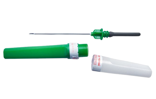 Голка для забору крові 0,8 (21G) зелений №1 JS (100шт./уп.)